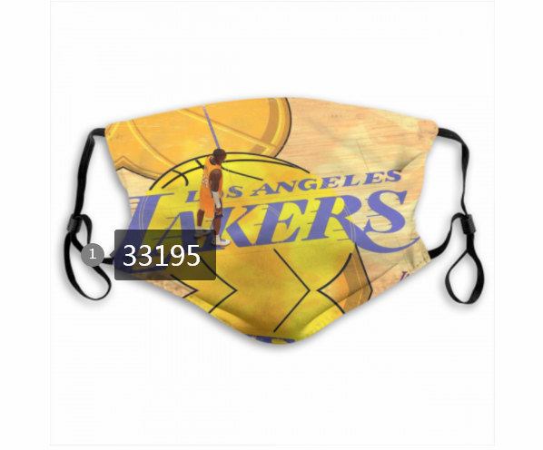 2021 NBA Los Angeles Lakers #24 kobe bryant 33195 Dust mask with filter